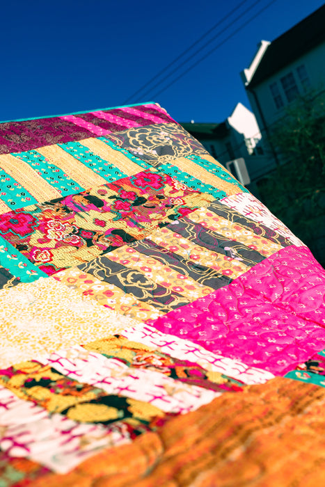 Boho Patchwork Child Quilt