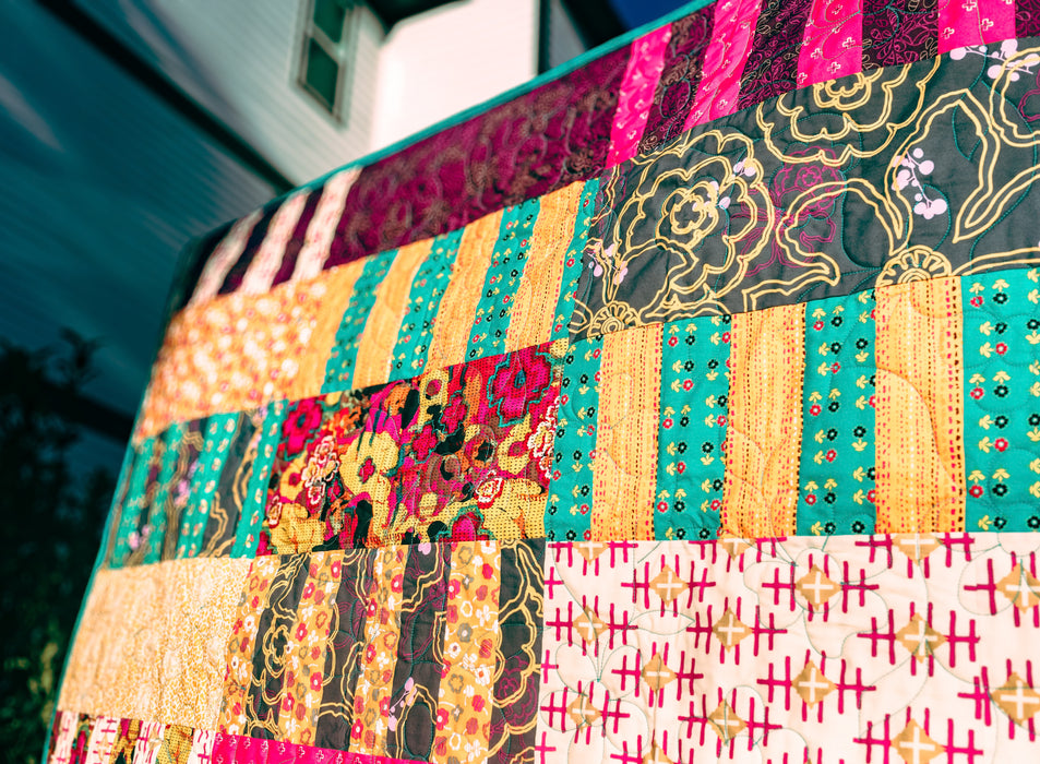 Boho Patchwork Child Quilt