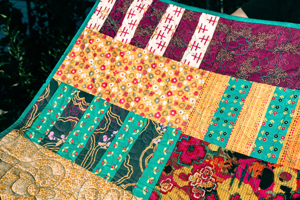 Boho Patchwork Child Quilt