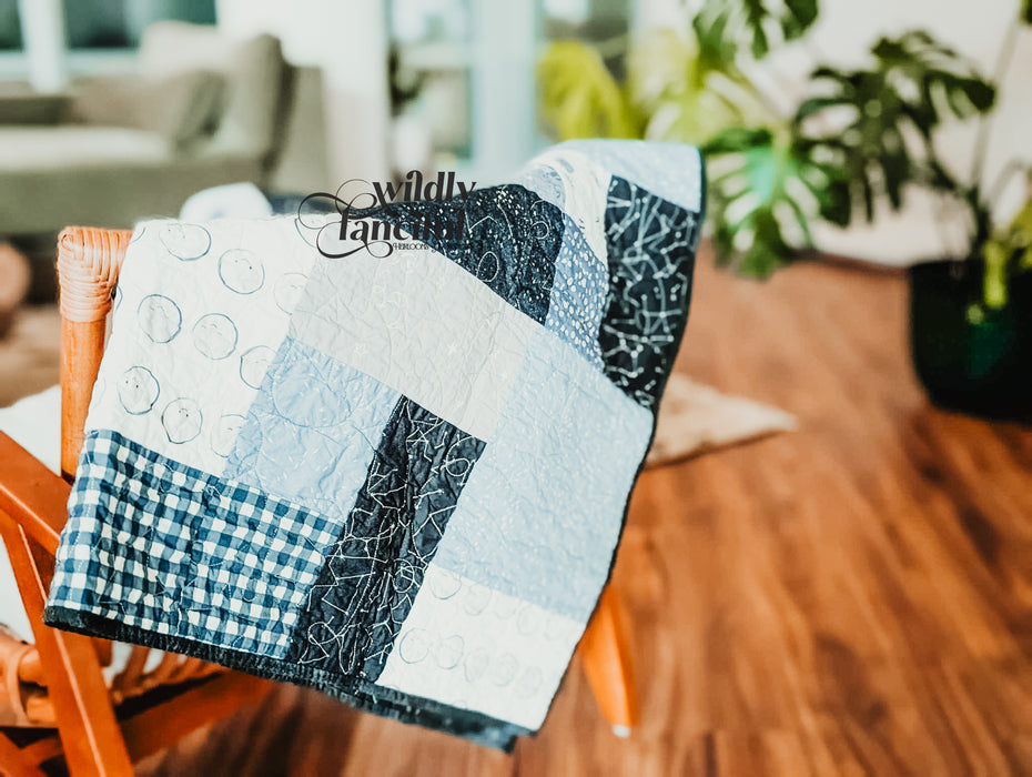 Animal Astronauts In Space Baby Quilt